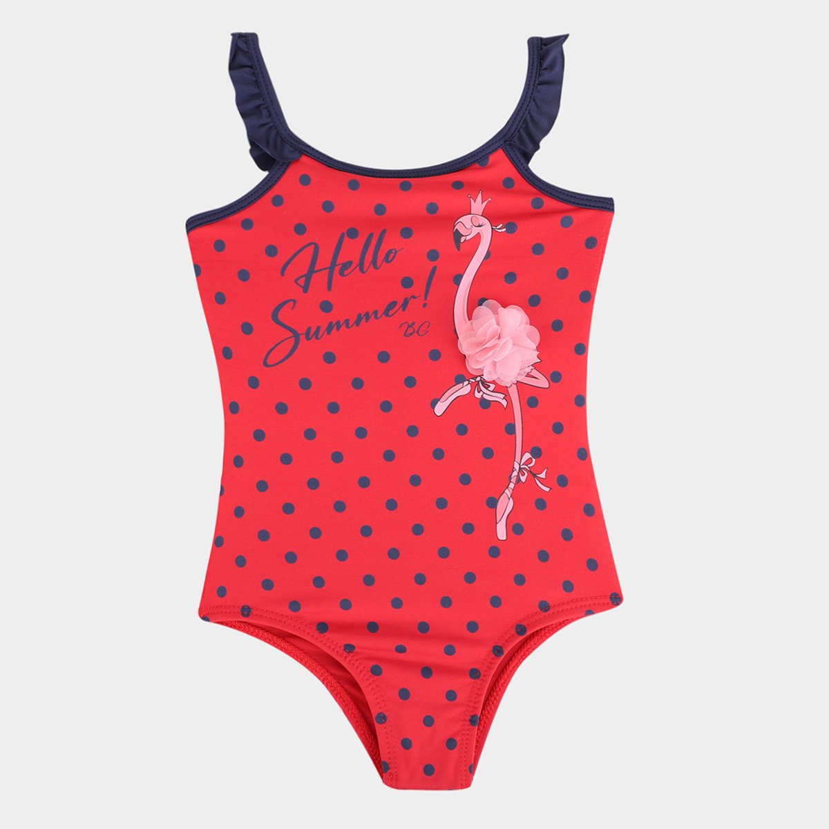 Maiô Bebê Boca Grande Proteção Uv 50+ Feminino