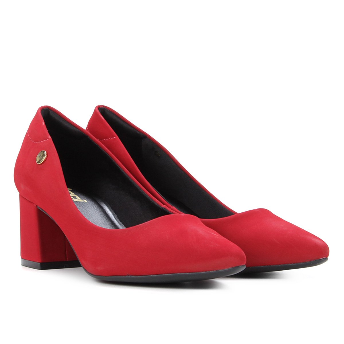 Scarpin Colcci Bico Fino Salto Médio Bloco