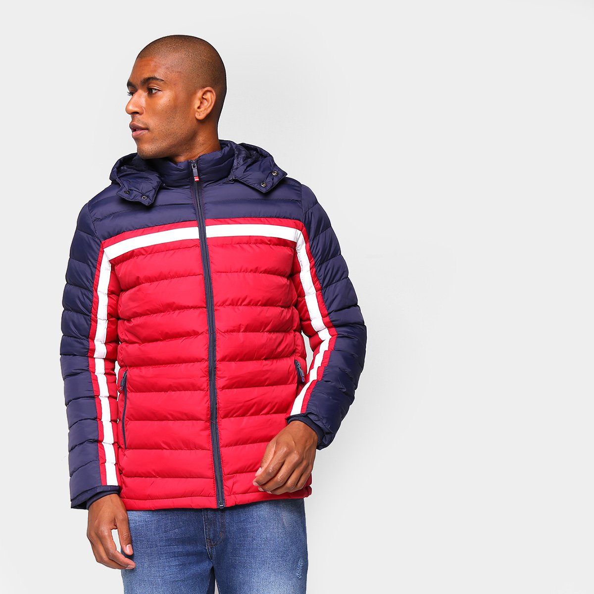 Jaqueta Pellini Michelin Com Capuz Masculina