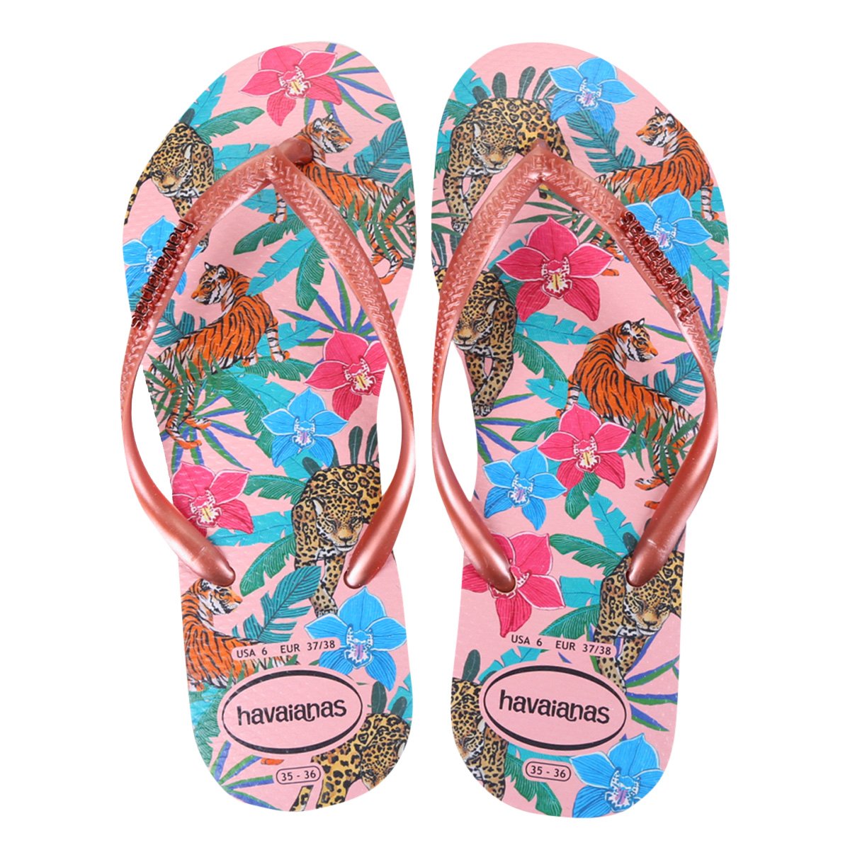 Sandália Havaianas Slim Tropical Feminina
