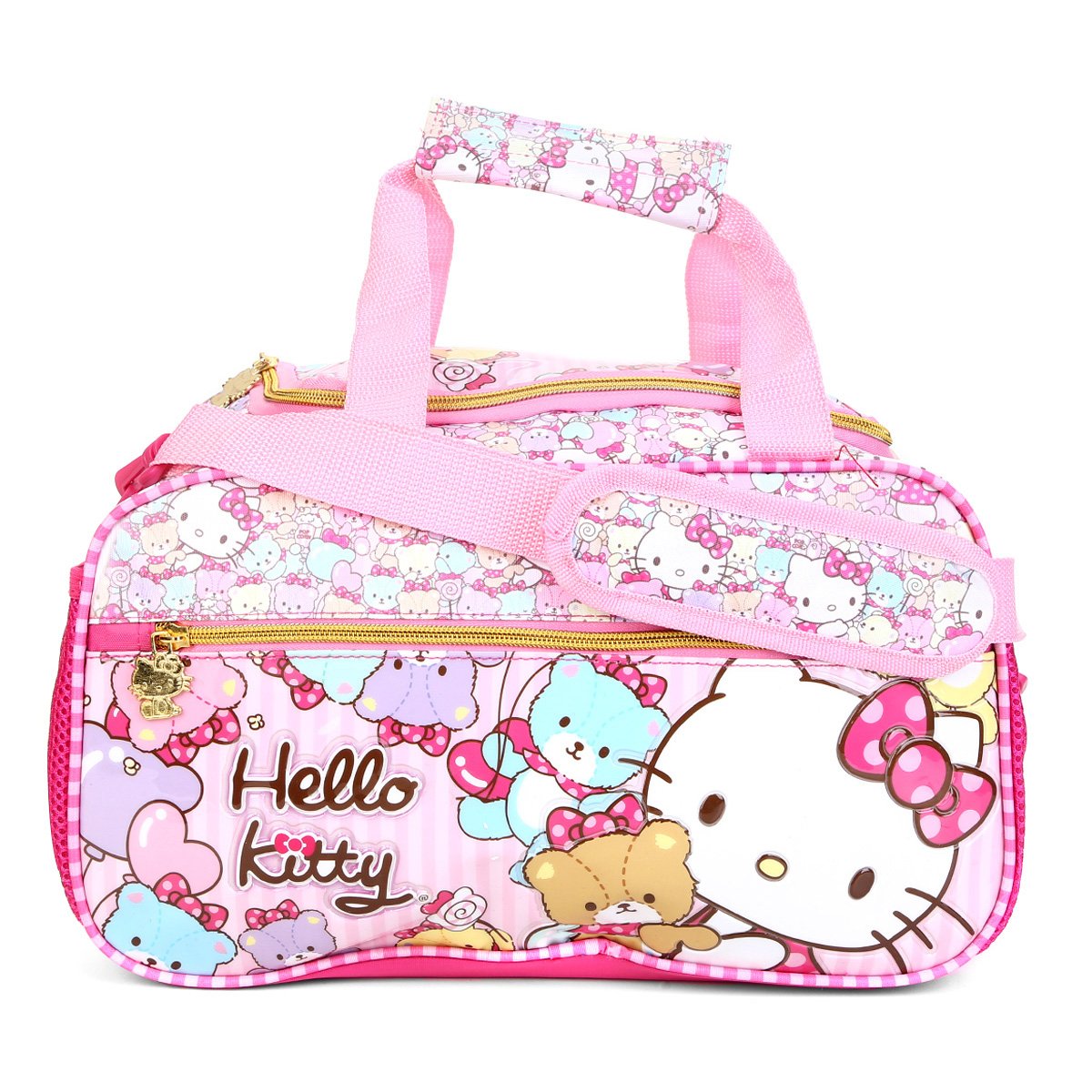 Bolsa Escolar Infantil Xeryus Hello Kitty Tiny Bears Feminina