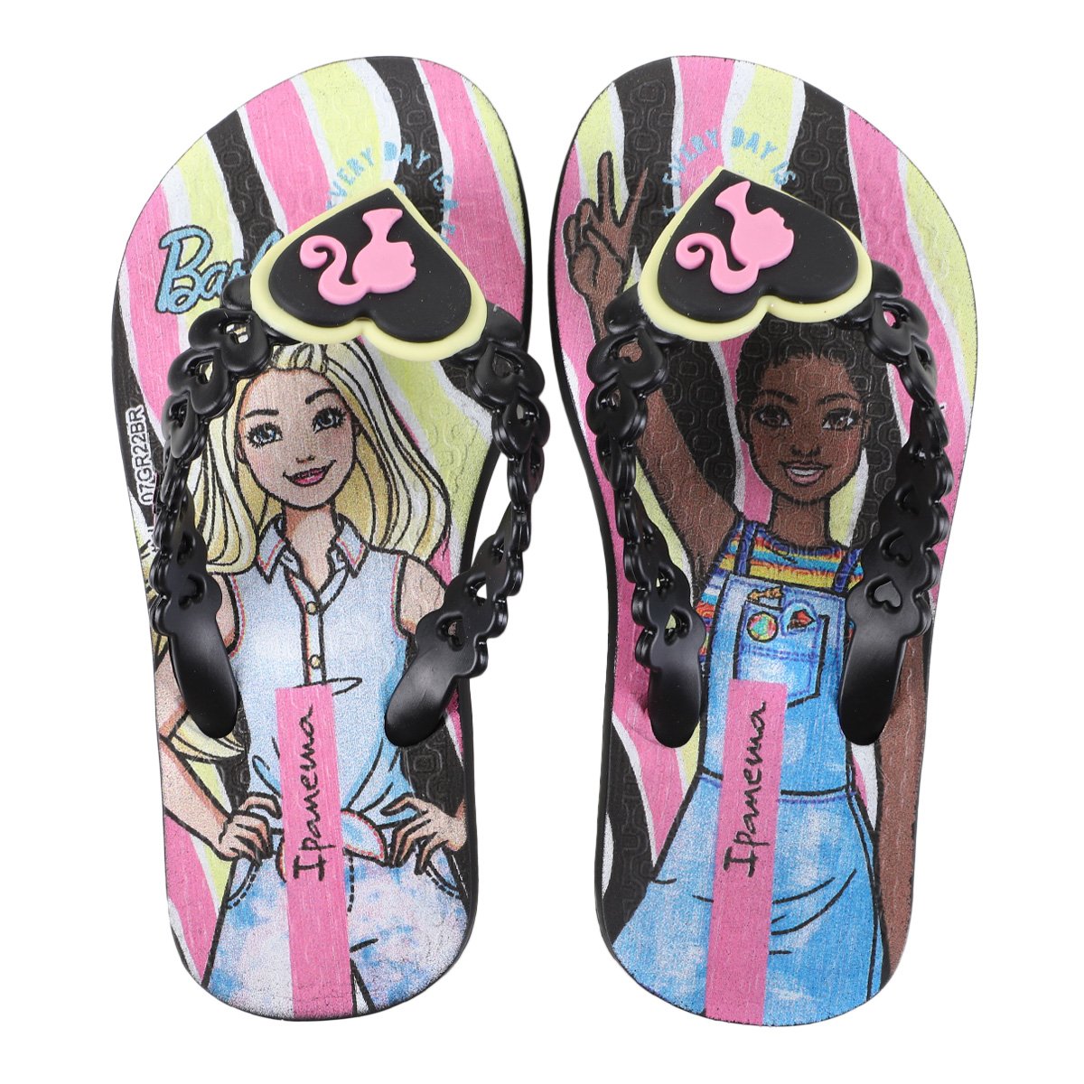 Chinelo Infantil Grendene Kids Ipanema Barbie Style Menina