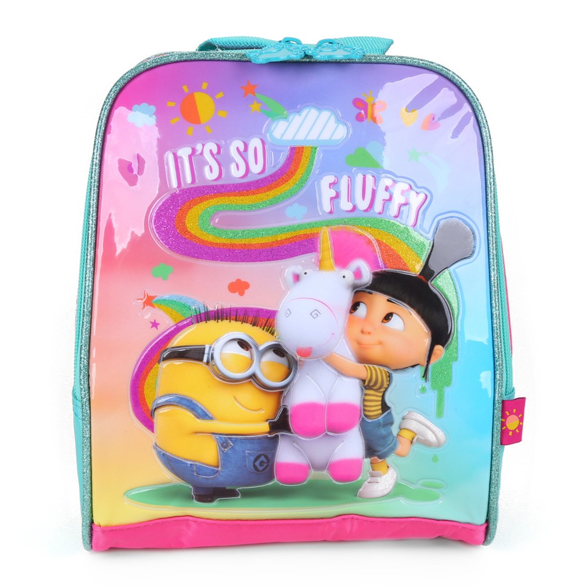 Lancheira Infantil Clio Style Minions Fluffy Feminina
