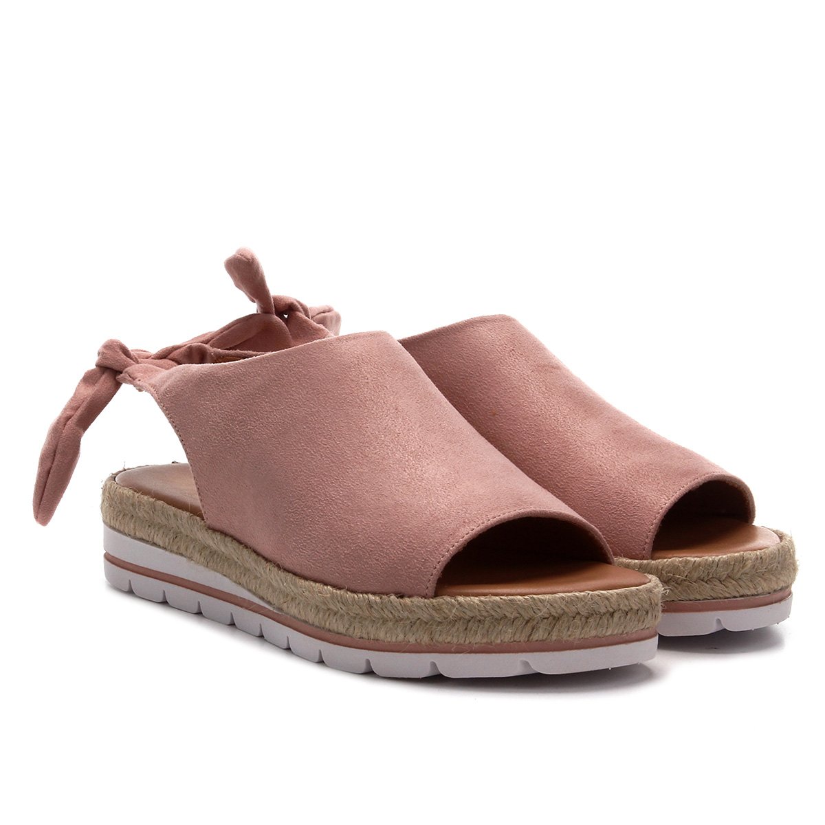 sandalia flatform corda vizzano