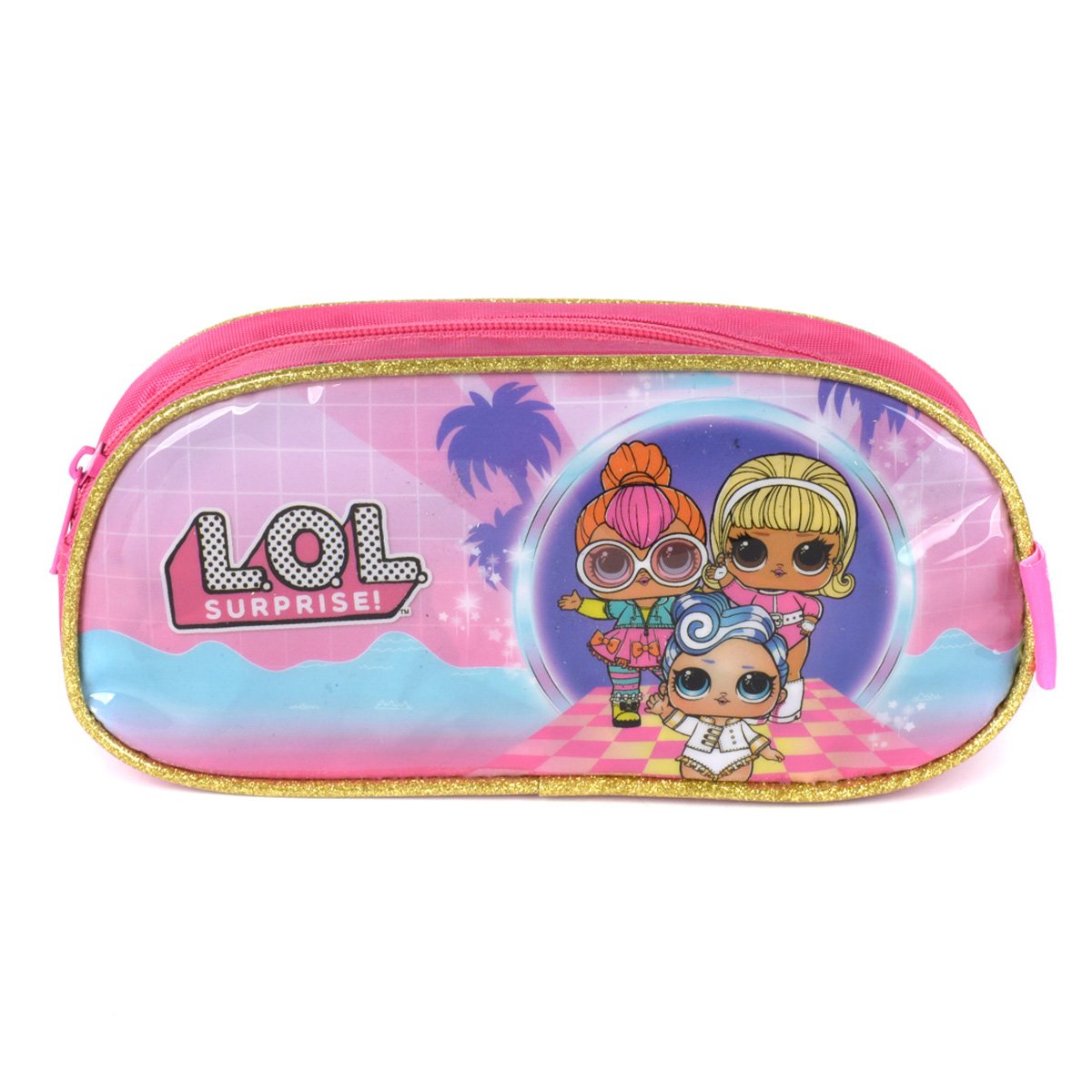 Estojo Escolar Luxcel LOL Feminino