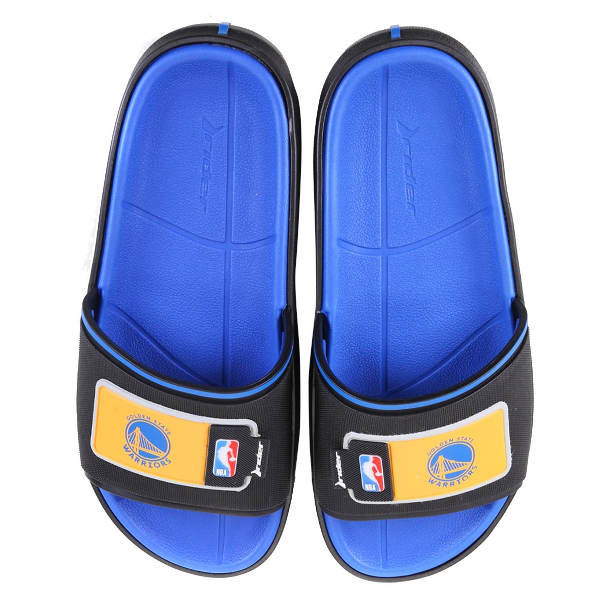 Chinelo Rider NBA Block Slide Ad Golden State Warriors Masculino