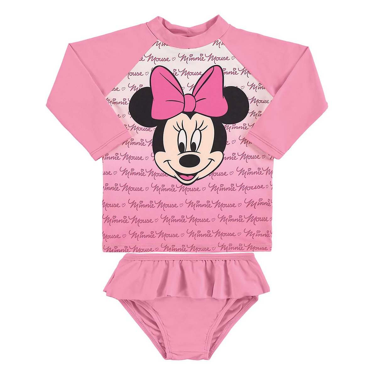 Conjunto Bebê Marlan Proteção UV Disney Minnie Feminino
