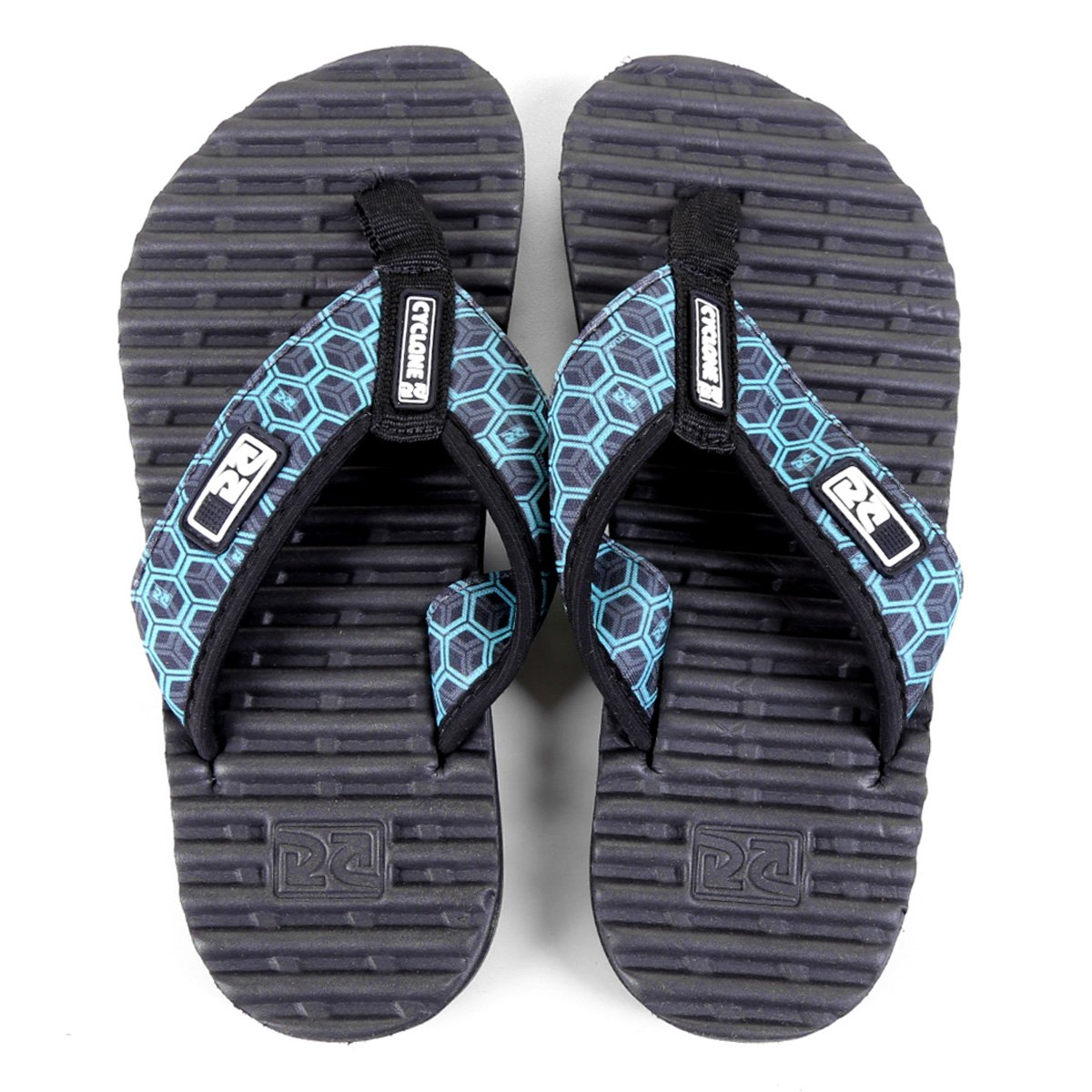 Chinelo Cyclone Deck Monster Est Hexagon Masculino