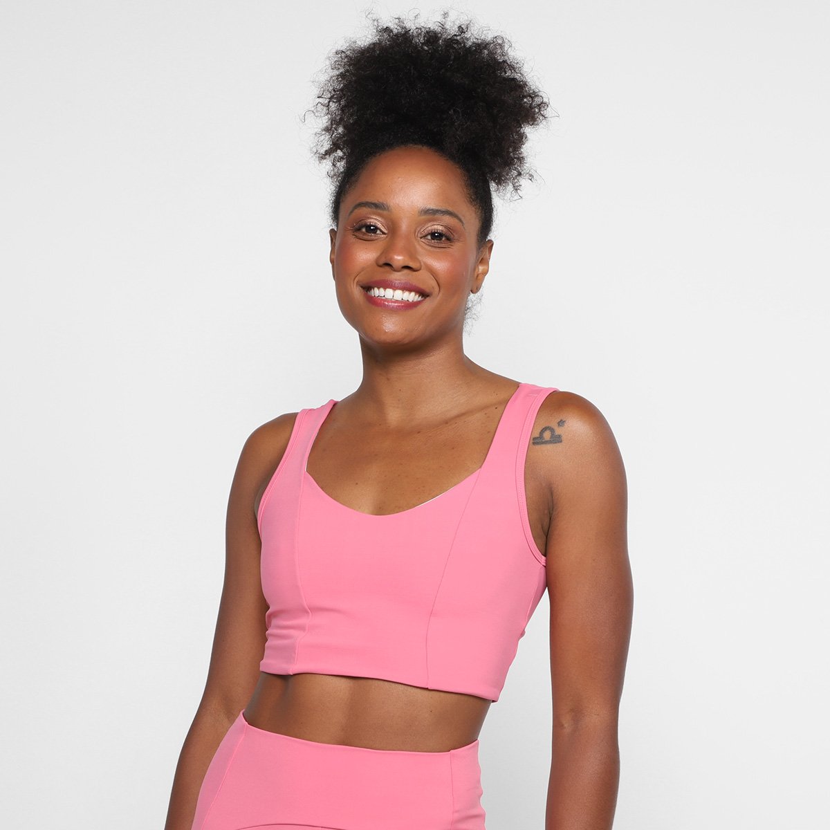 Top Estilo Do Corpo Run Média Sustentação