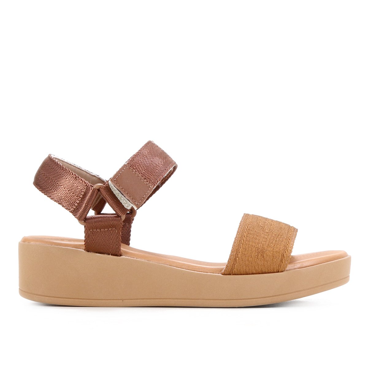 Sandália Usaflex Flatform Easy Wear Feminina