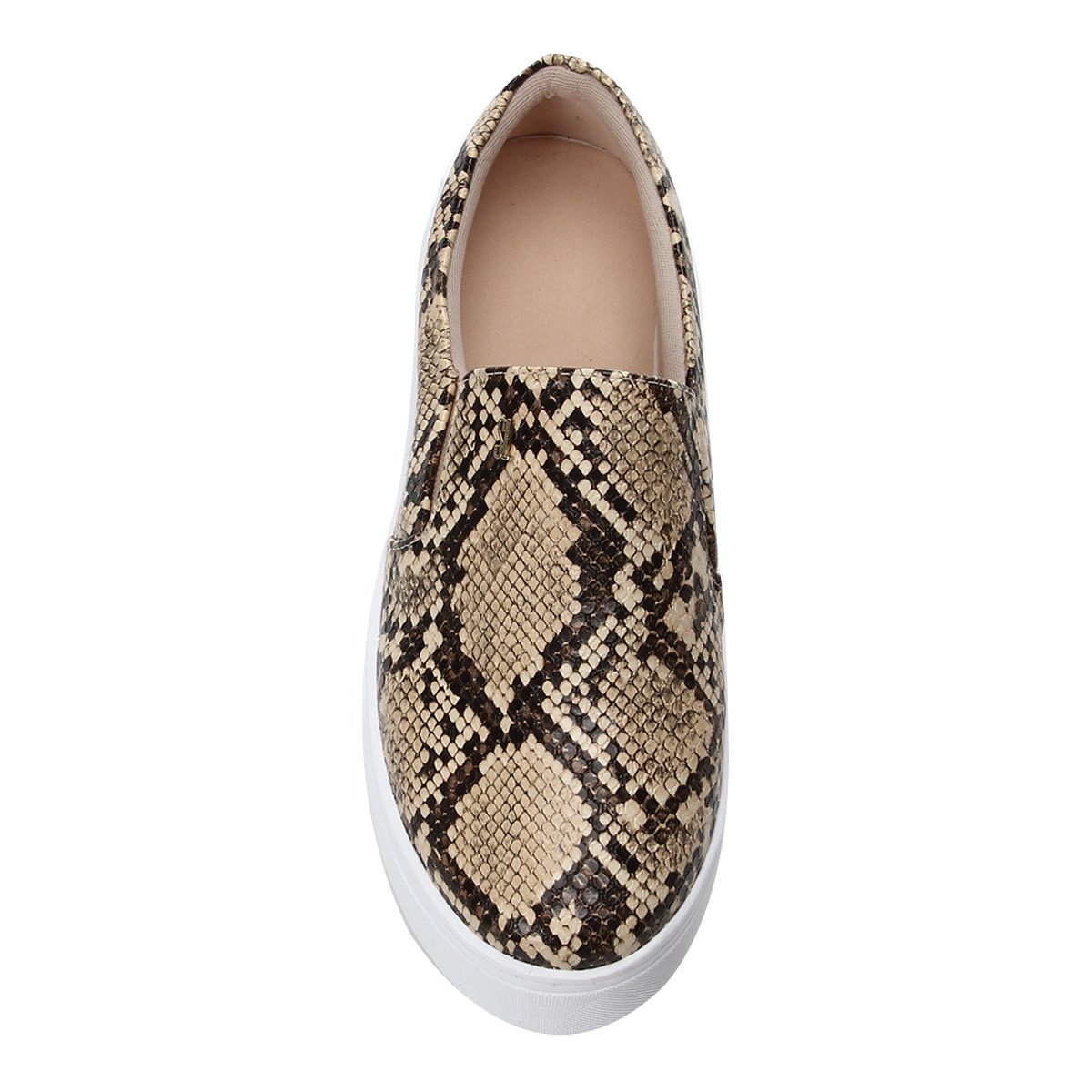 Slip On Santa Lolla Caixa Alta Cobra Feminino