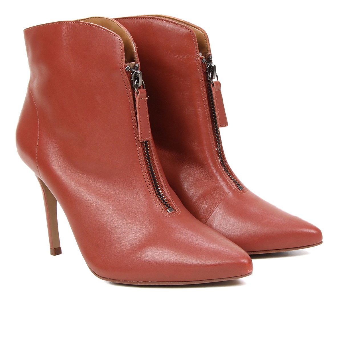 bota morena rosa cano curto