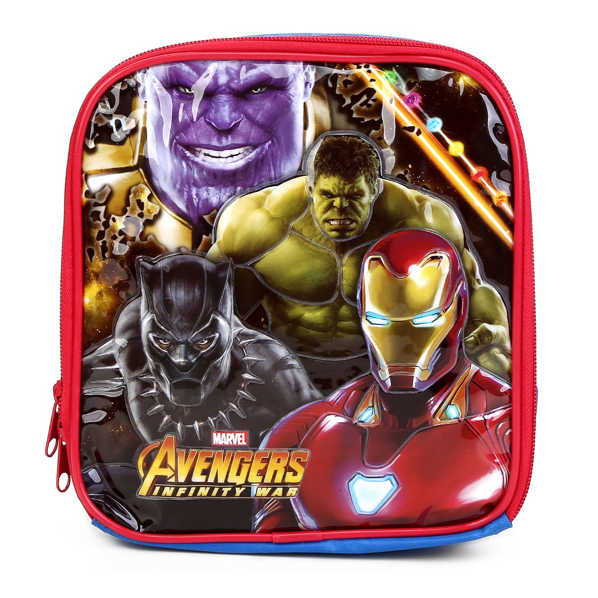Lancheira Escolar Infantil Xeryus Avengers