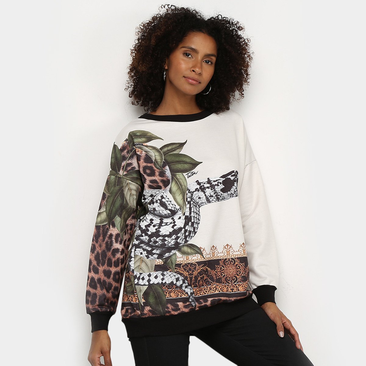 Moletom Triton Snake Feminino