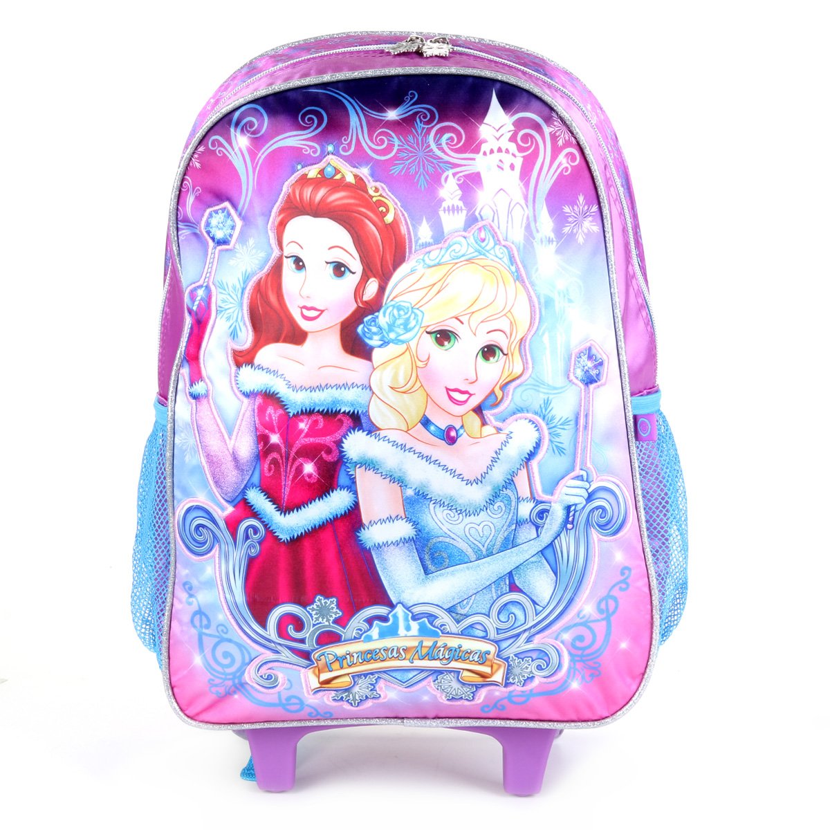 Mochila Rodinha Infantil Clio Style Princesas Feminina