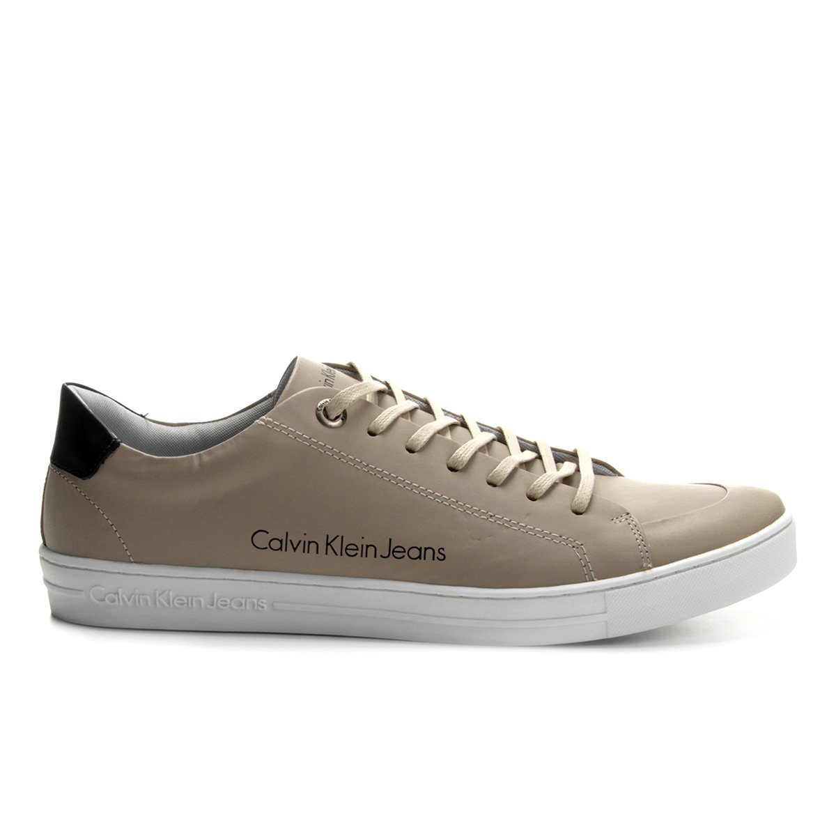 Sapatênis Couro Calvin Klein Masculino