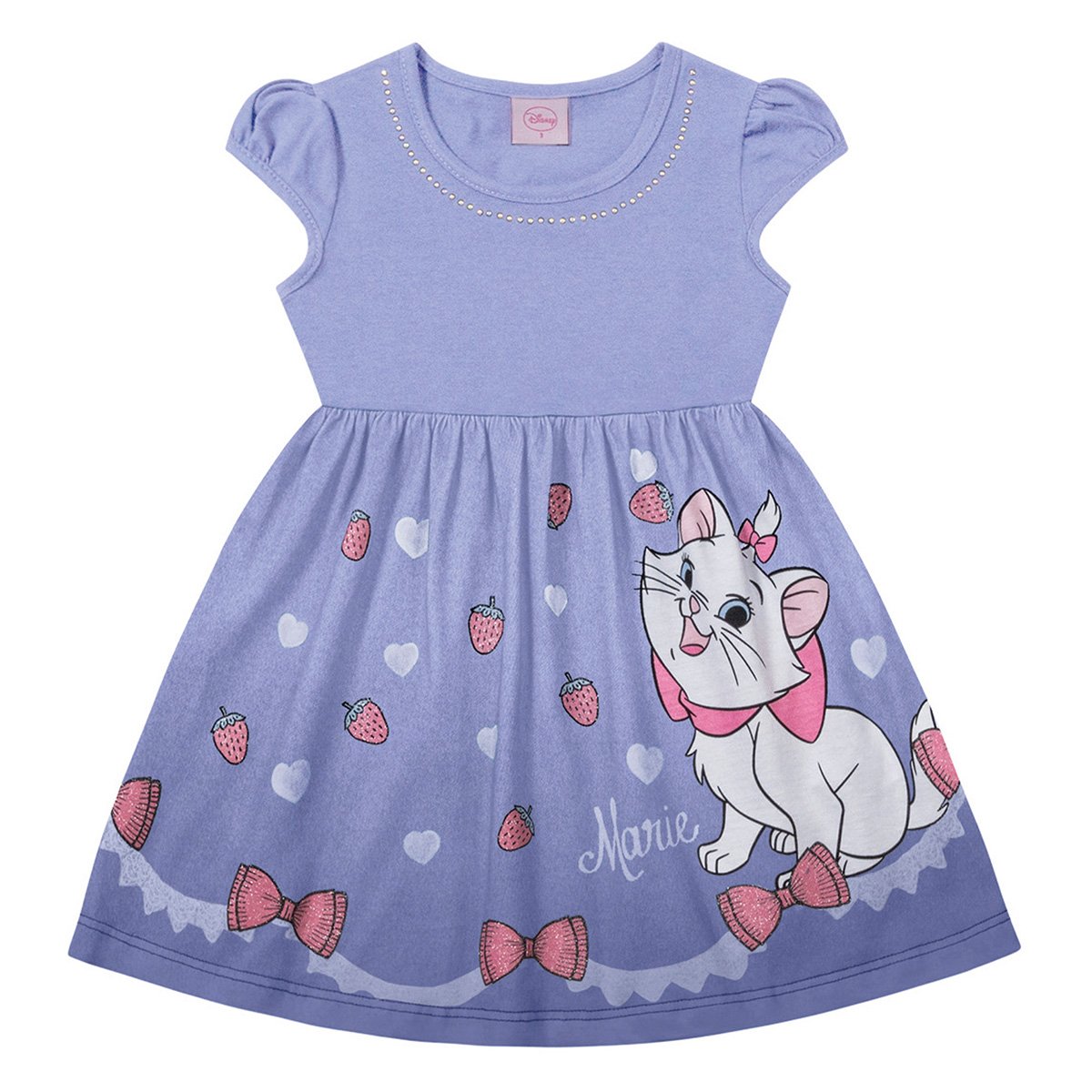 Vestido Infantil Fakini Malha Marie