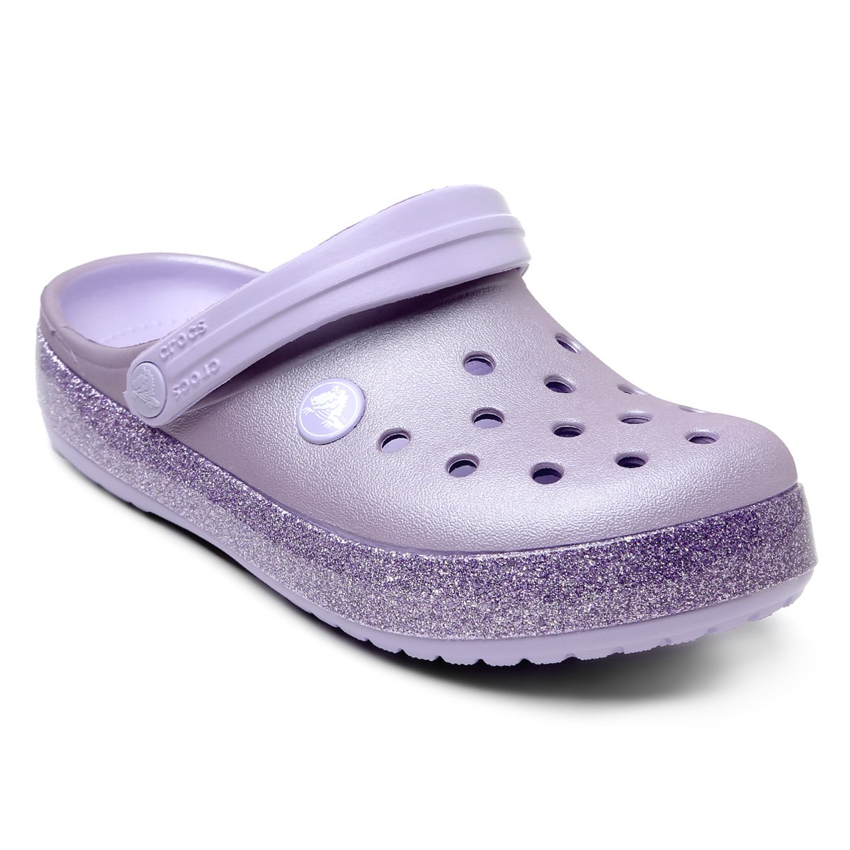 Crocs Infantil Crocband Glitter Clog