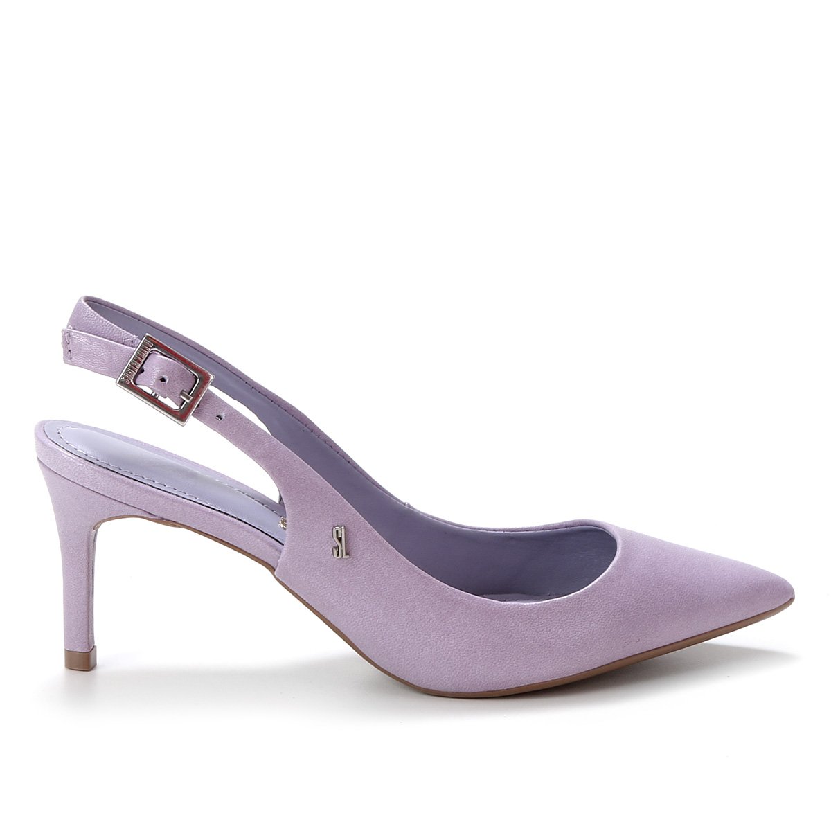 Scarpin Couro Santa Lolla Salto Médio Chanel