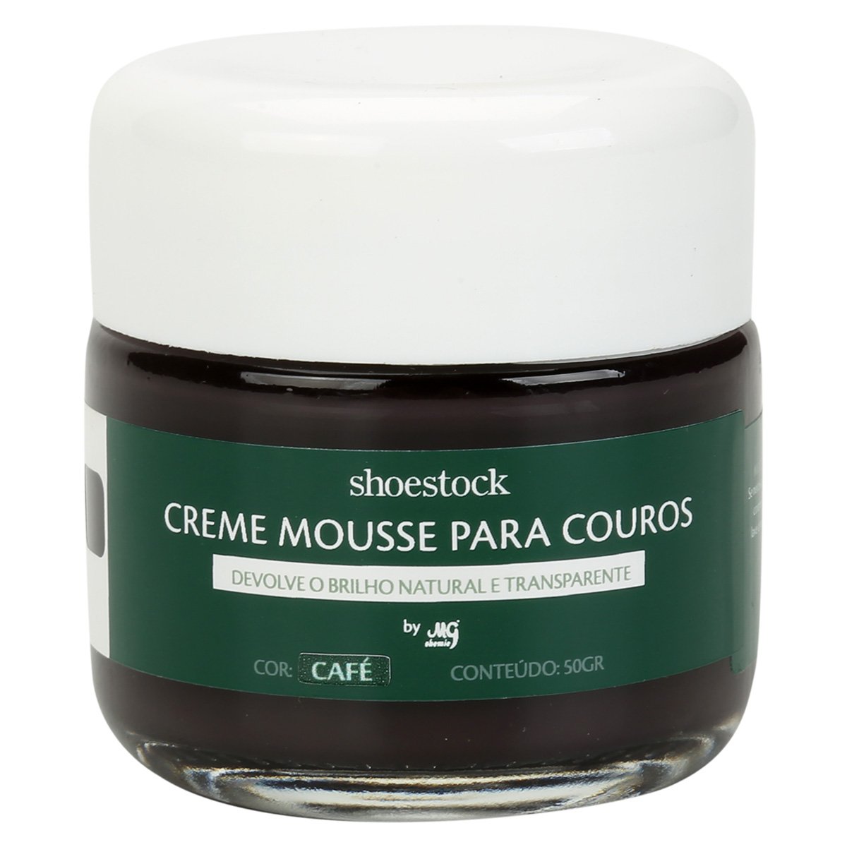 Creme Mousse Couro Shoestock 50g