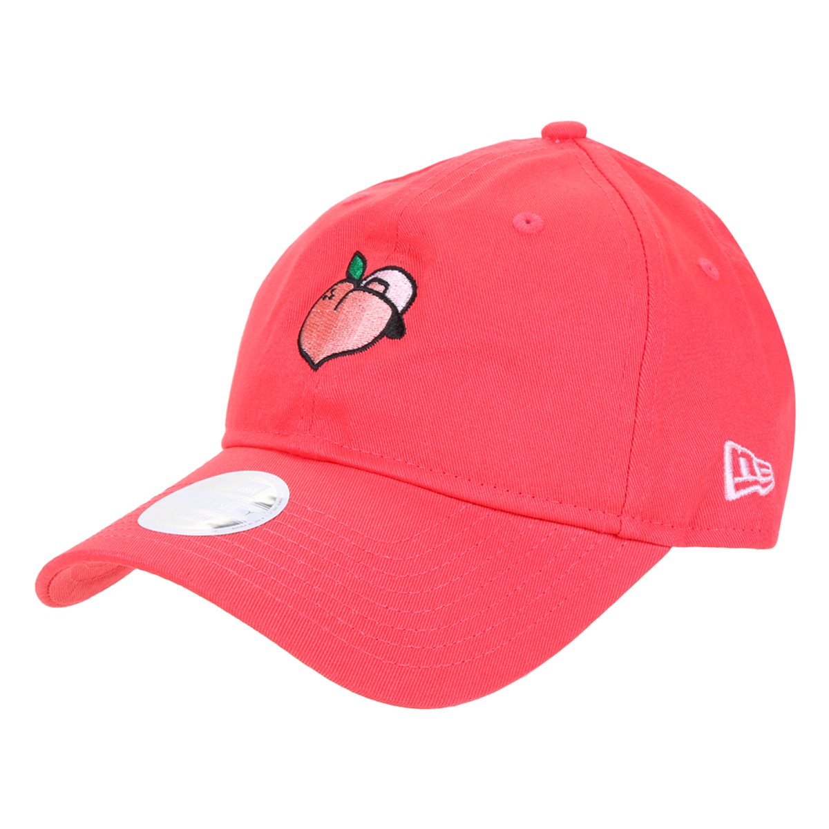 Boné New Era Aba Curva Strapack Fruit Peach Feminino