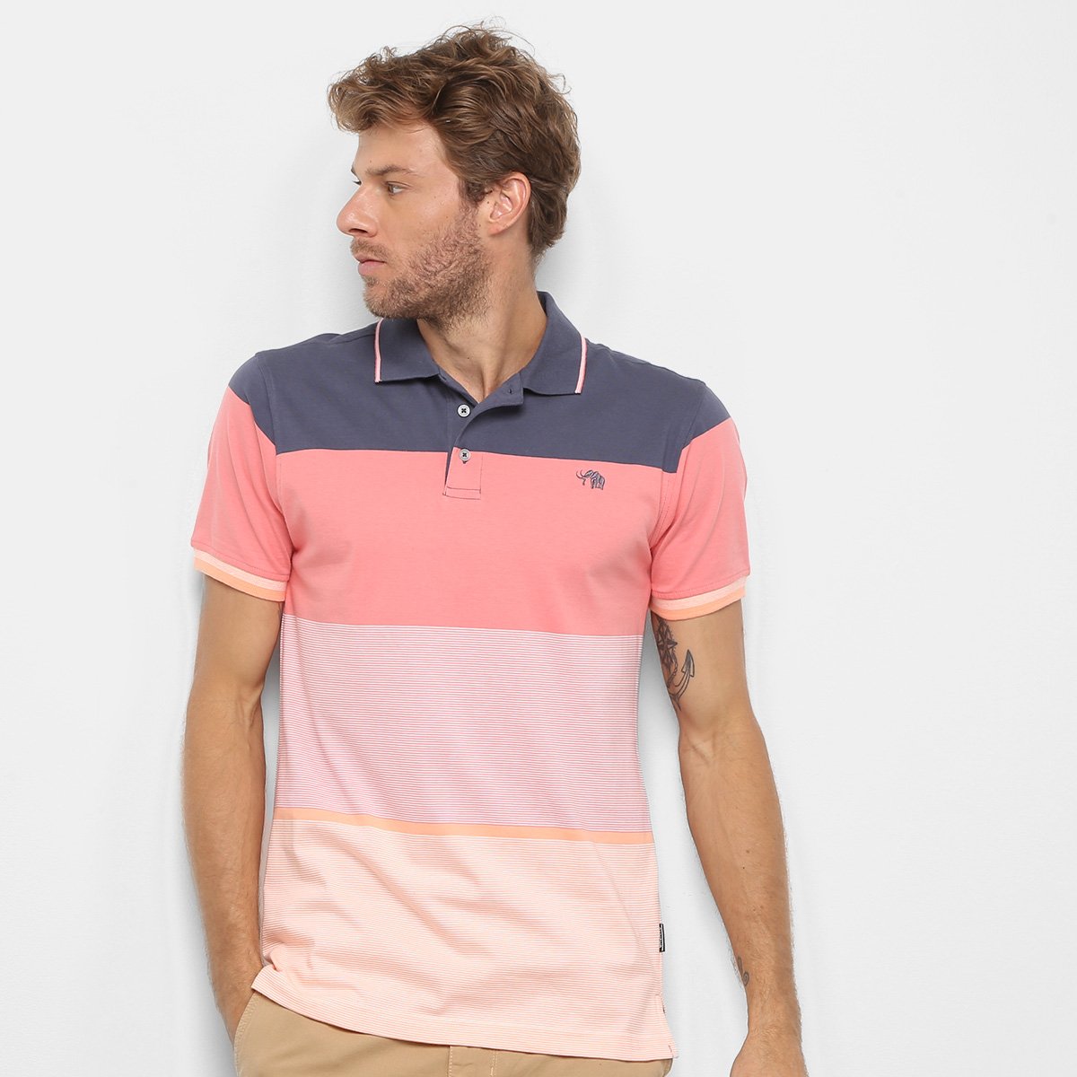 Camisa Polo Gajang Listrada Masculina