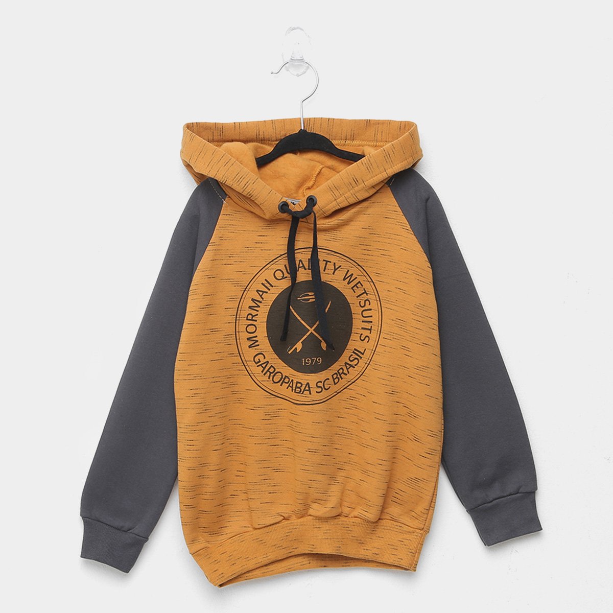 Moletom Infantil Mormaii Jet Com Capuz Masculina