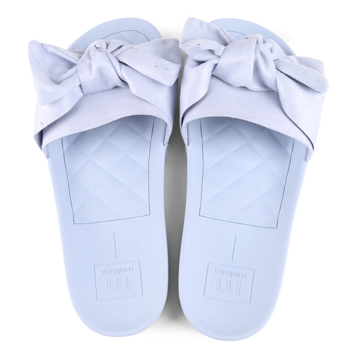 Chinelo Moleca Slide Com Laço Feminino