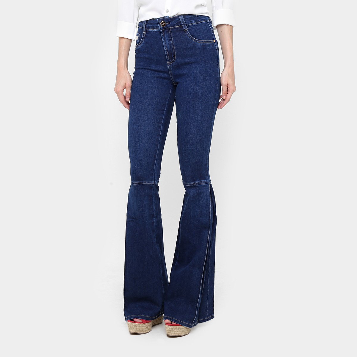 calças sawary feminina cintura alta