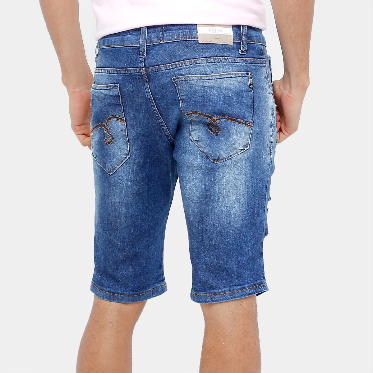 bermuda jeans rock e soda