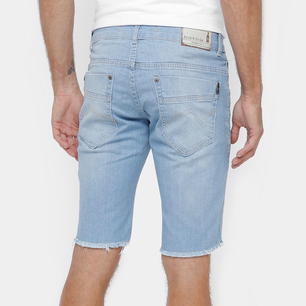 bermuda jeans rock e soda