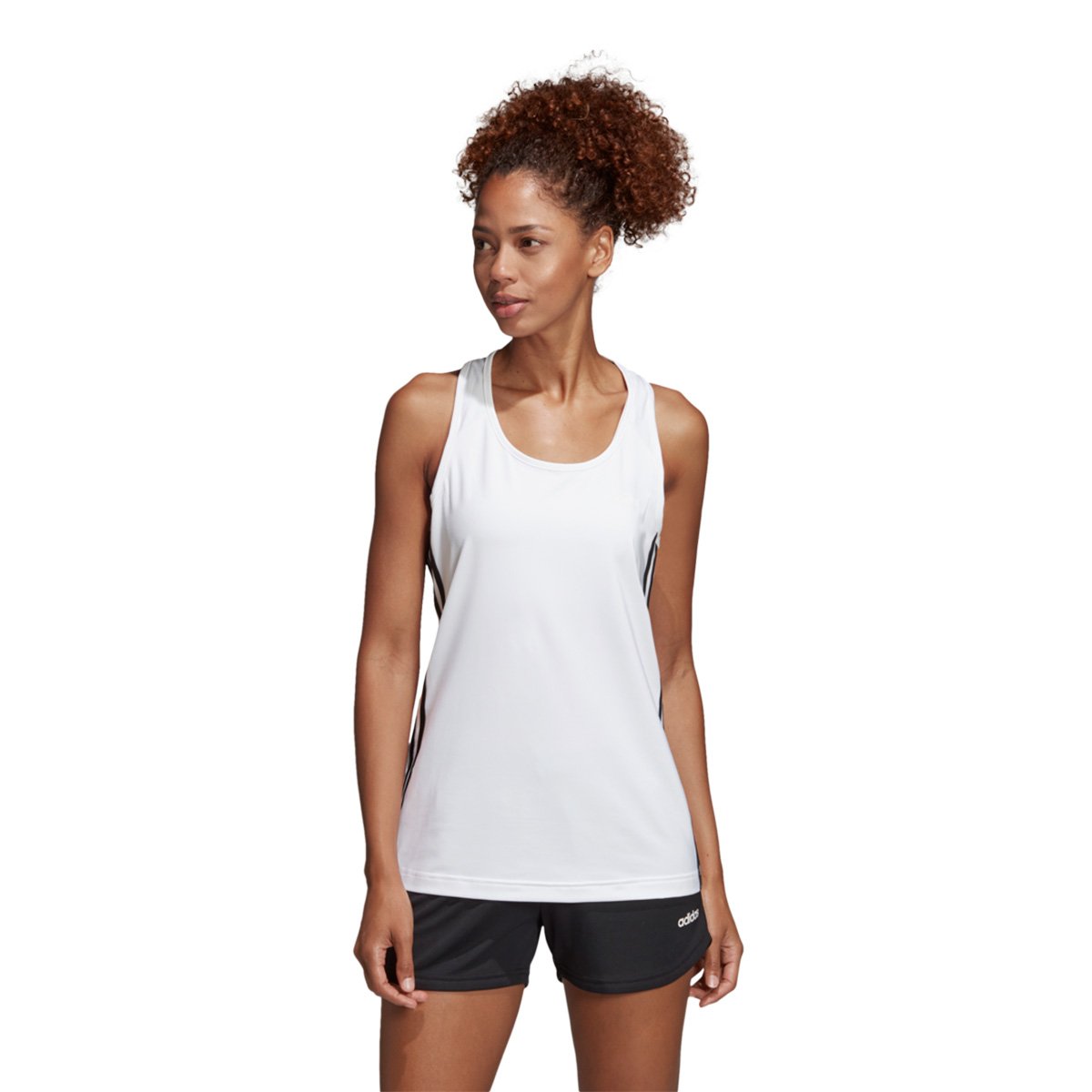 Regata Adidas D2M 3 Stripes Feminina