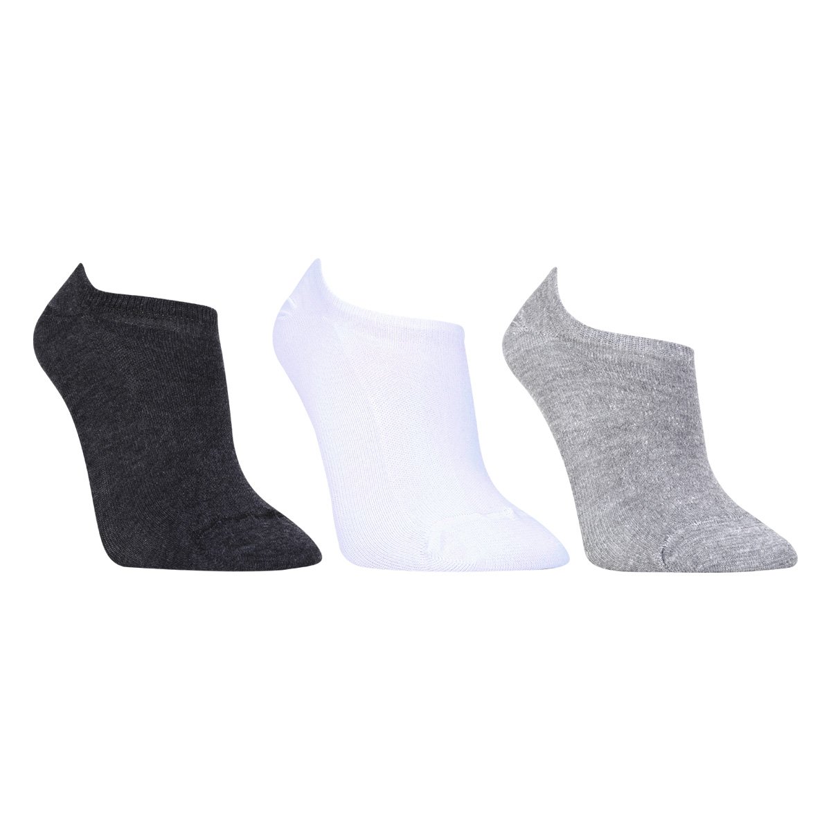 Kit Meia Invisível Trifil 3 Pares Masculino