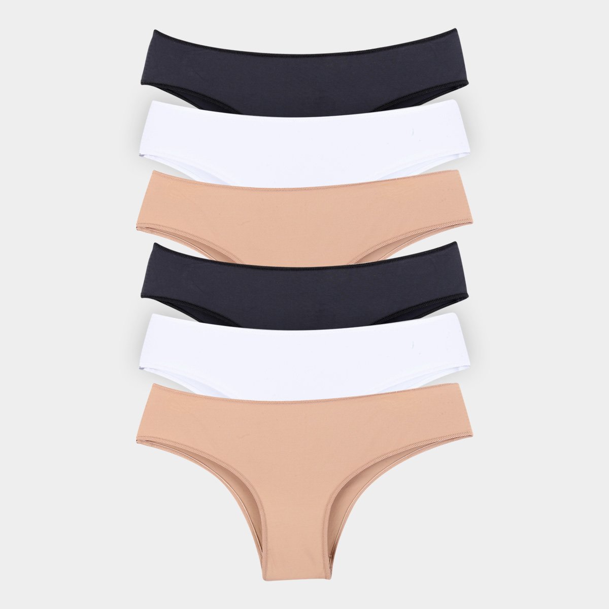 Kit Calcinha Tanga Bonjour Com 6 Peças