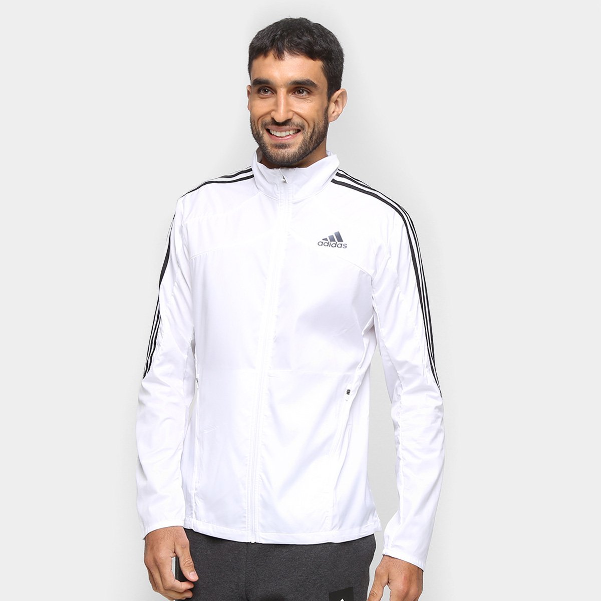 Jaqueta Adidas Marathon 3 Stripes Masculina