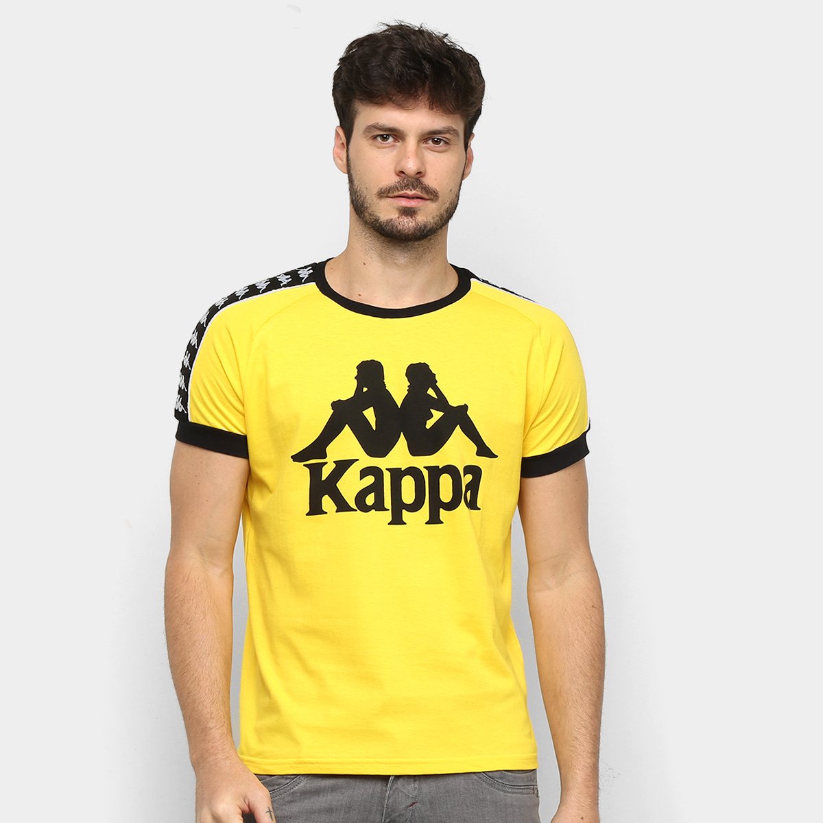 Camiseta Kappa Authentic Due Due Masculina