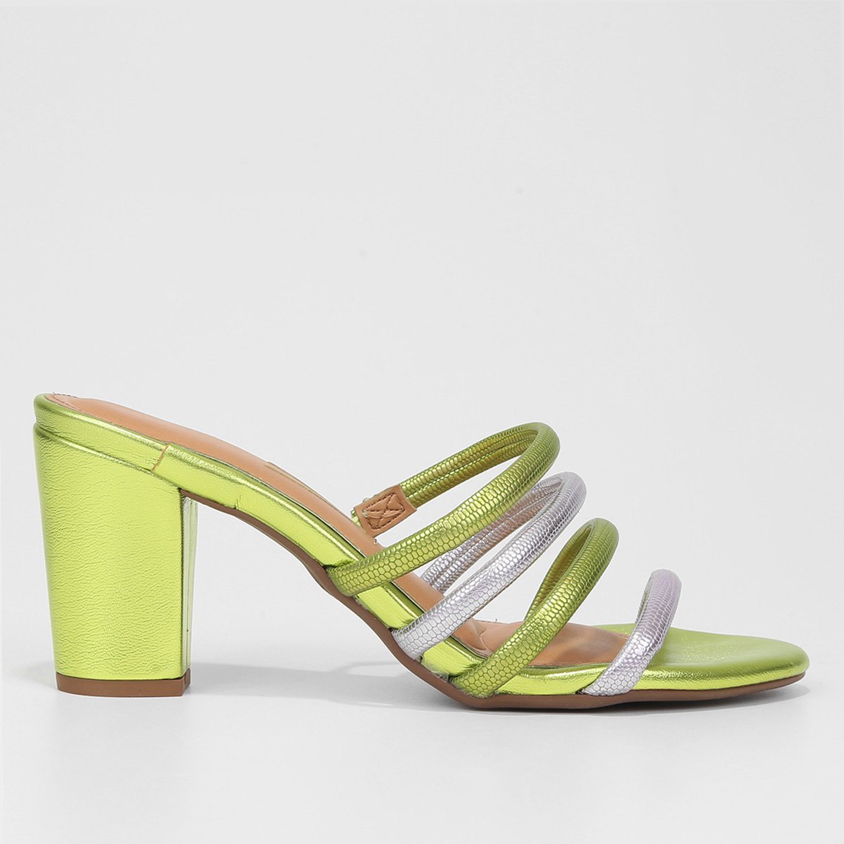 Tamanco Vizzano Tiras Multi Color