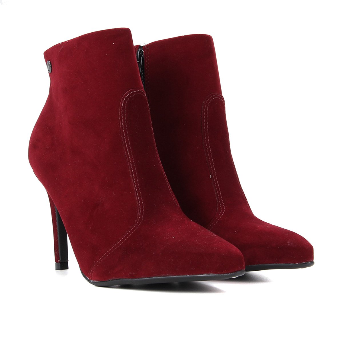 Bota Cano Curto Vizzano Salto Fino Feminina