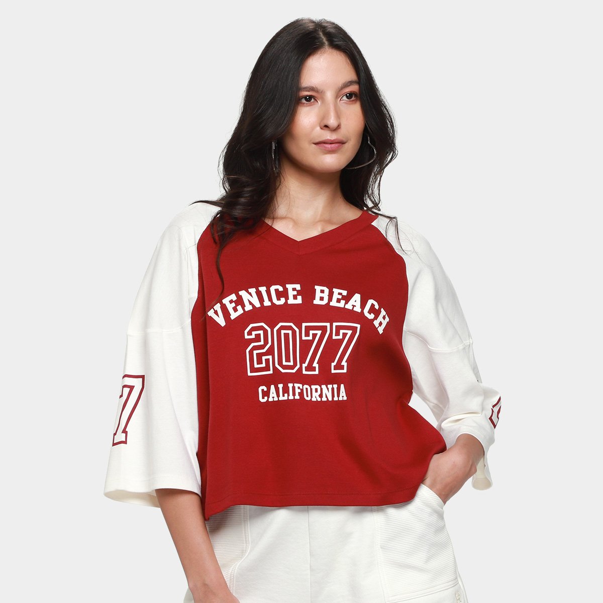 Blusa Ellus California Beach Reglan Feminina