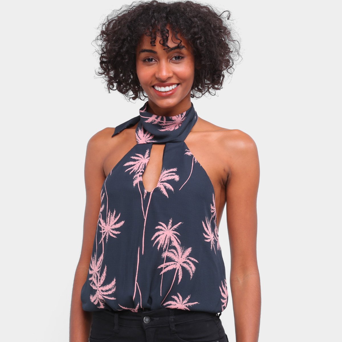 Body Lez a Lez Frente Única Estampado Feminino