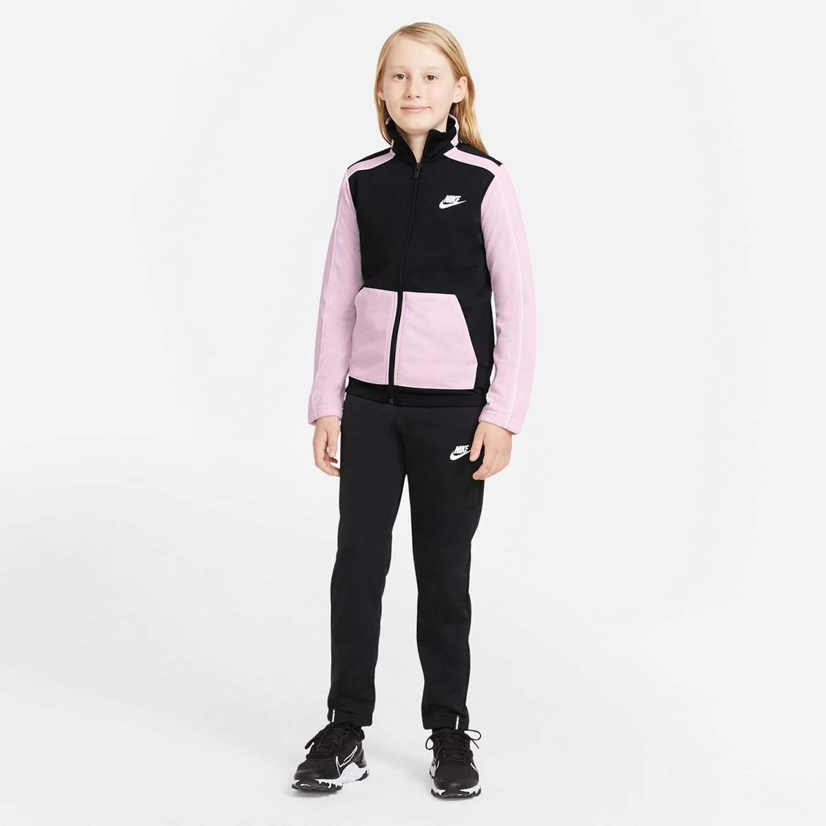 Agasalho Infantil Nike NSW Futura Poly Cuff TS