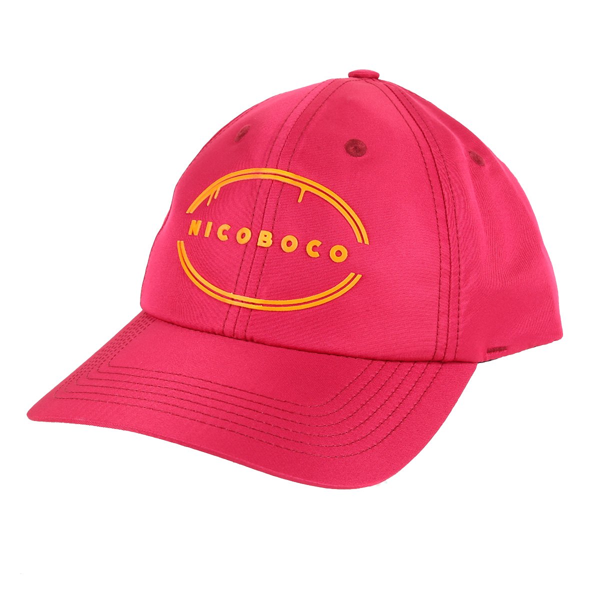 Boné Nicoboco Aba Curva Strapback Microfibra Morden