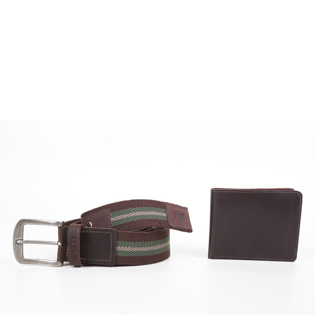 Kit Carteira Cavalera Confort Masculina + Cinto Masculino
