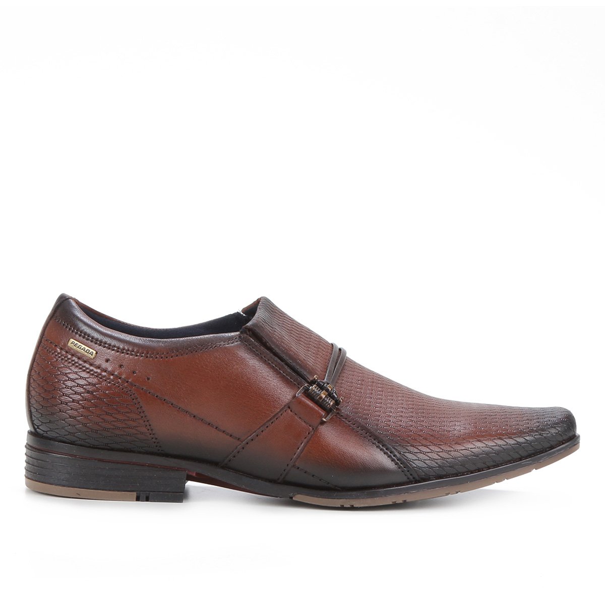 Sapato Social Couro Pegada Bico Fino Masculino