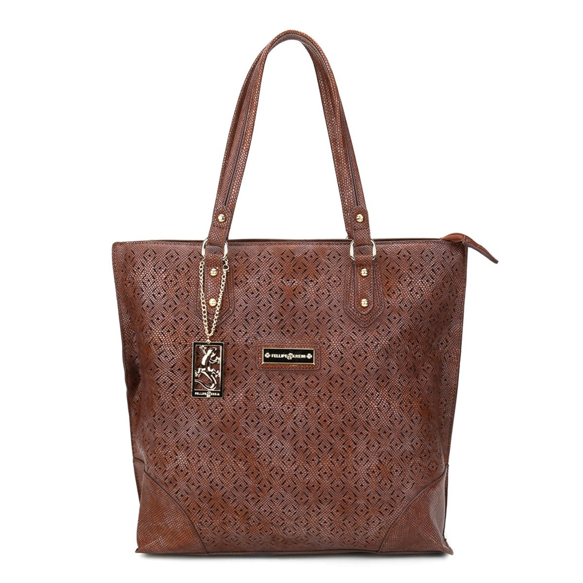 Bolsa Fellipe Krein Shopper Laser Chaveiro