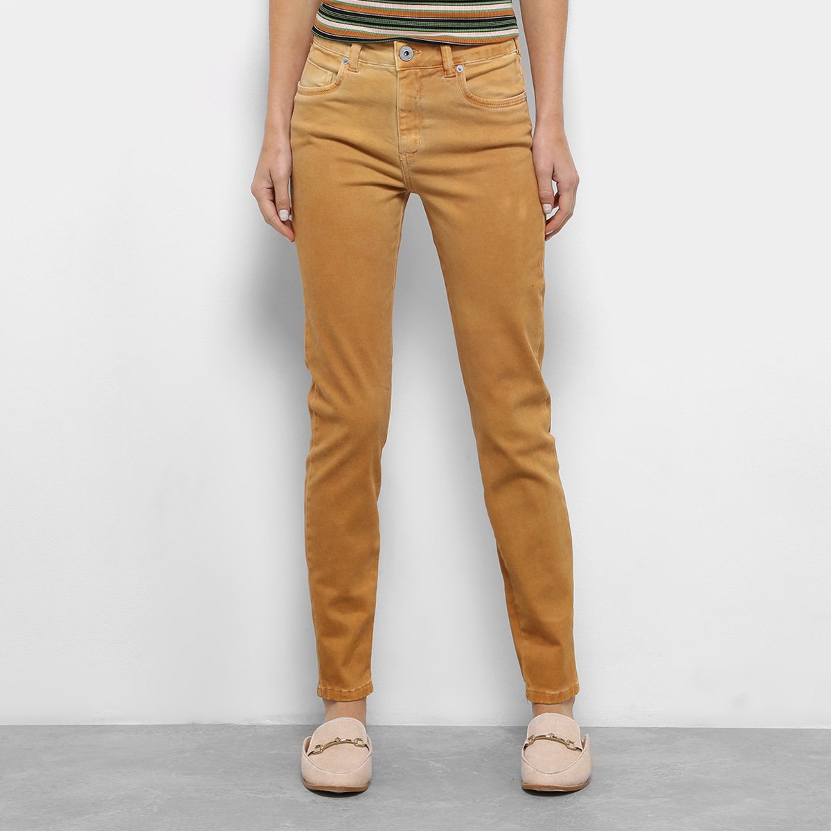 Calça Sarja Skinny Forum Marisa Cigarrete Feminina