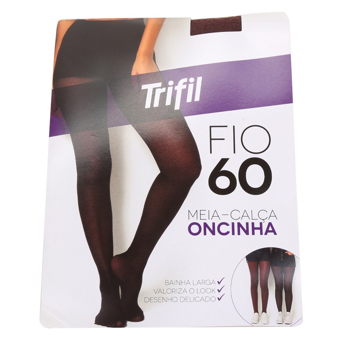 Meia Calça Trifil Onça Fio 60 Feminina
