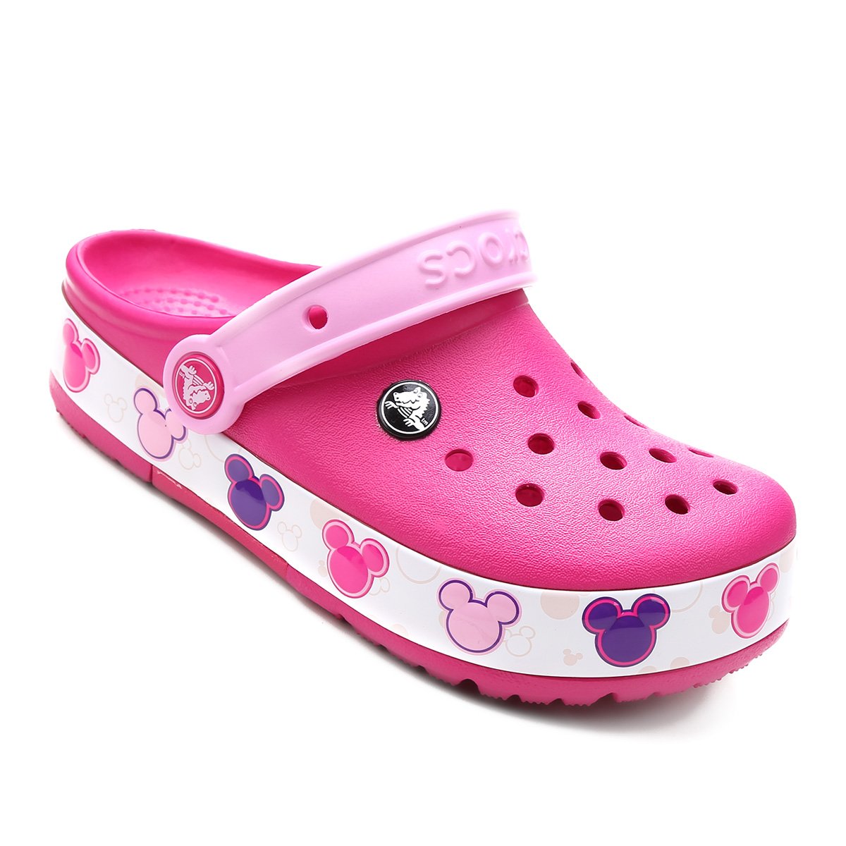 Crocs Infantil Crocslights Mickey Disney Clog
