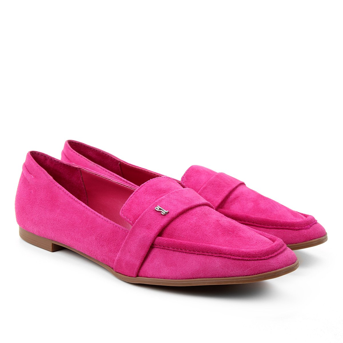 Mocassim Couro Santa Lolla Bico Fino Feminina