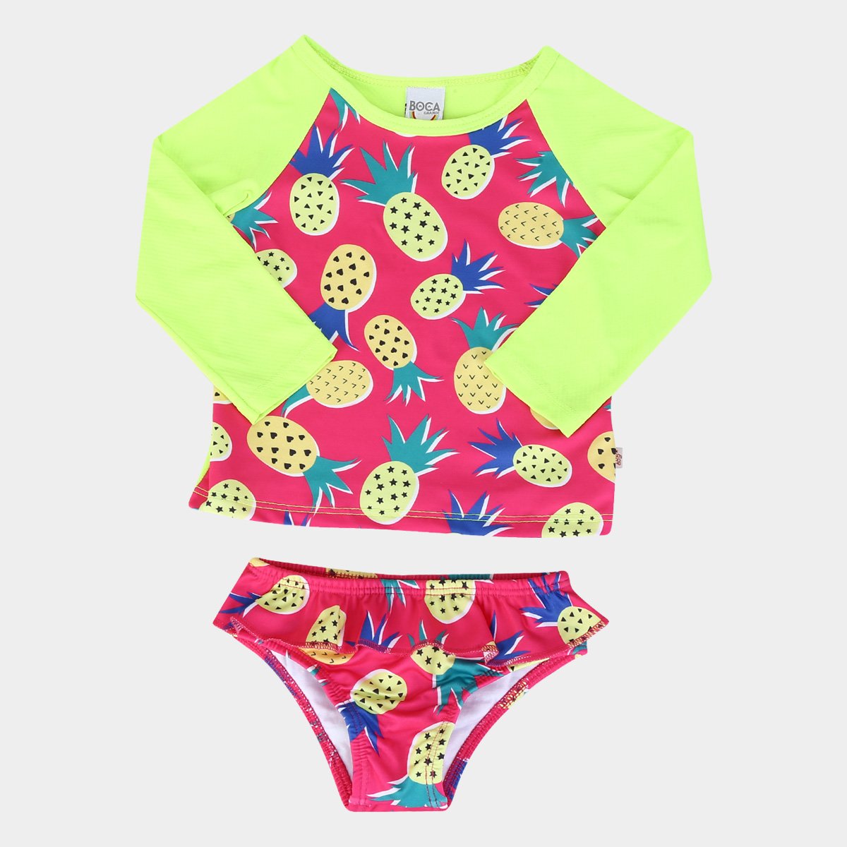 Conjunto Infantil Boca Grande c/ Proteção UV 50+ Feminino